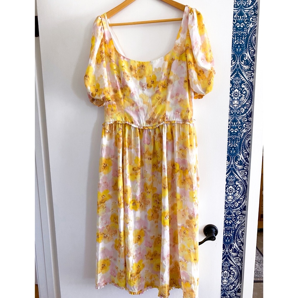 For Love & Lemons Spring Zinnia Lemonade Dress